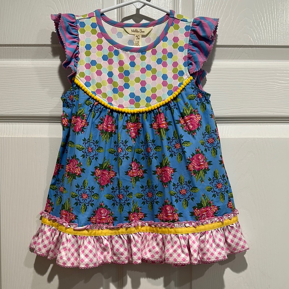 Matilda Jane Multicolor Floral Kids Top